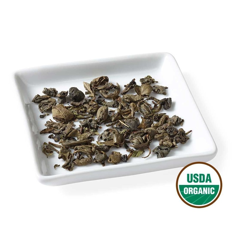 Golden Moon Organic Green Tea Moroccan Mint - Loose Leaf,