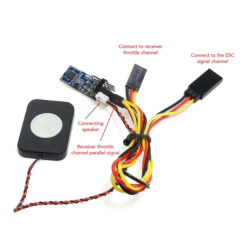 SPYMINNPOO RC Truck Sound Module, RC Car Engine Sound Simulator