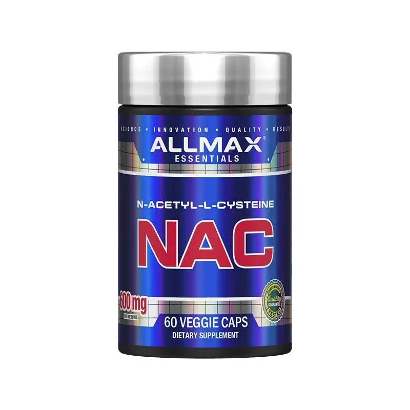 Allmax Nac (n-acetil-l-cisteina) 600 Mg 60 Capsulas Sabor Sin sabor