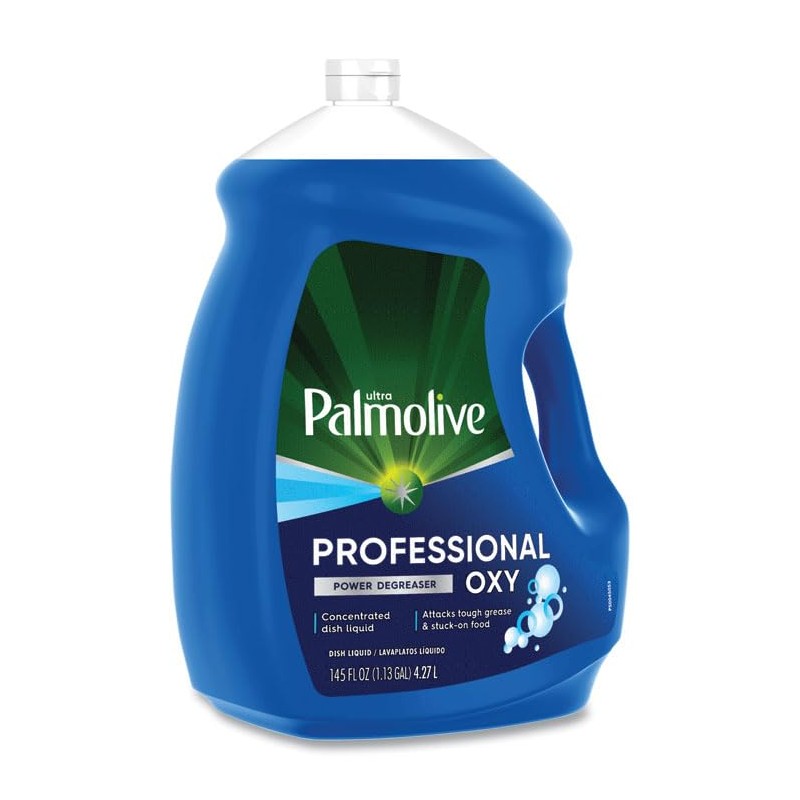 Palmolive Professional Oxy Power Degreaser Liquid Dish Soap, Fresh Scent,