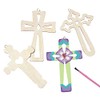Do It Yourself Wood Wall Crosses - Crafts for Kids