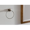 YUET Wall Mounted Towel Ring Rail Bar Bath Holder Hanger