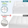 CYMULA Queen Mattress Topper for Back Pain - Extra Thick