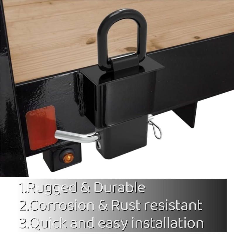 12000lbs Heavy Duty Removable D Ring Stake Pocket tie Down