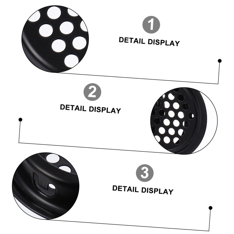 Gadpiparty 20 Pcs Vent Covers for Heat Emission Round Ventilation