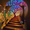 PICKFORU Tree of Life Puzzle for Adults 1000 Pieces, Rainbow