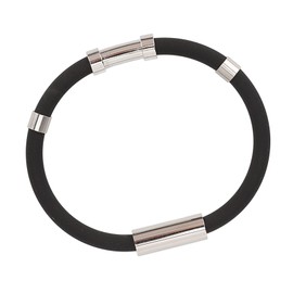 Muñequeras Antiestáticas, Pulsera de Eliminación Electrostática, Pulsera Antiestática con Cuatro Anillos, Pulsera de Silicona para Eliminar la Estática del Cuerpo para Deportes