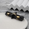 VGOL 4pcs Black 120V H Series Single Circuit 3-Wire Track