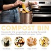 EPICA Countertop Compost Bin Kitchen | 1.3 Gallon | Odorless
