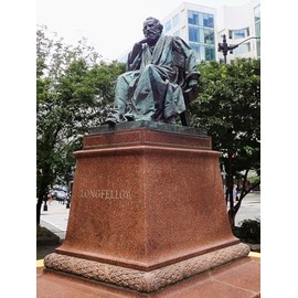 HISTORY GALORE 24x36 Gallery Poster, Longfellow Statue by William Couper in Washington, DC
