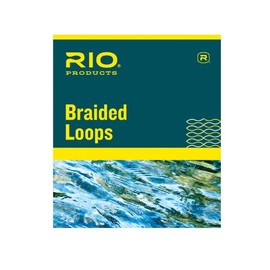 Rio Fly Fishing Braided Loops Large Spay Lines 4 Pack Fly Tying Equipment, White, X-Large