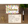 Teacher Created Resources Confetti Welcome Postcards (8894)