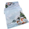 texpot Table Runner 40 x 90 cm Snowman Christmas Tablecloth