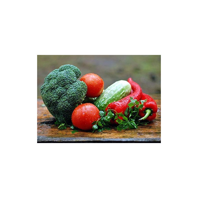 100 Assorted Heirloom Vegetable Seeds 100% Non-GMO (100, Deluxe Assorted