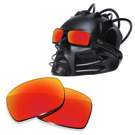 ToughAsNails Polarised Lens Replacement for Oakley Gascan Sunglasses - More Options, Fire Orange, One Size, Fire Orange