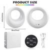 Bedside Lamp Touch Dimmable, Table Lamp Touch Dimmable with Remote