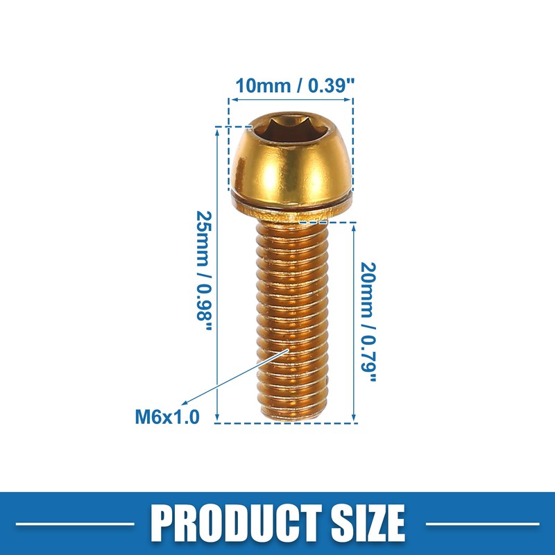 A ABSOPRO Bicycle Stem Screw Fixing Screw Handlebar Stem Bolt