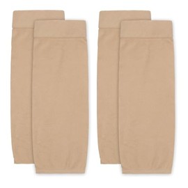 2 pares de fundas de tatuaje para antebrazo para mujer, mangas de protección de compresión para mujeres y hombres