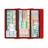 Whitecoat Clipboard® Trifold - Nursing Edition (Red, Trifold)