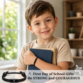 Trinckle First Day of School Bracelet Boy, 1st Day of School Gifts for Kids
