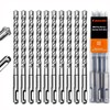 Keewaki 10 Pack 5/16" x 6" SDS Plus Rotary Hammer