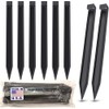 USA MADE (40-Pack) Black Nylon Landscape Edging Anchoring Plastic Ground