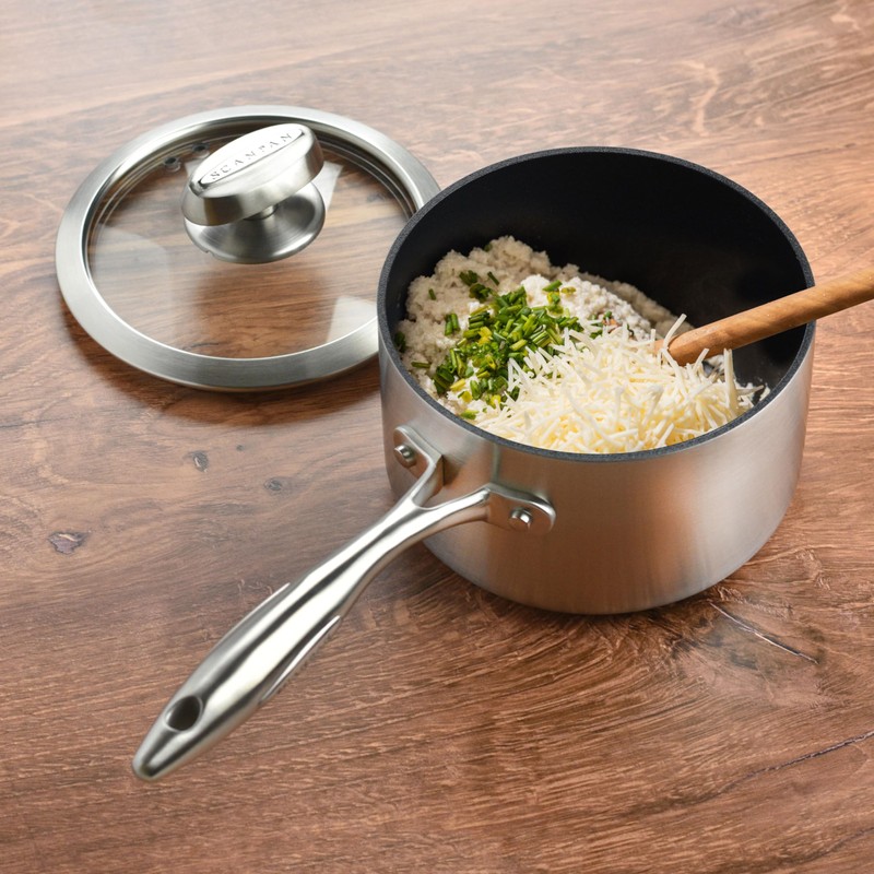 Scanpan CX+ 2-quart Saucepan - Stratanium Plus Nonstick - 5-ply