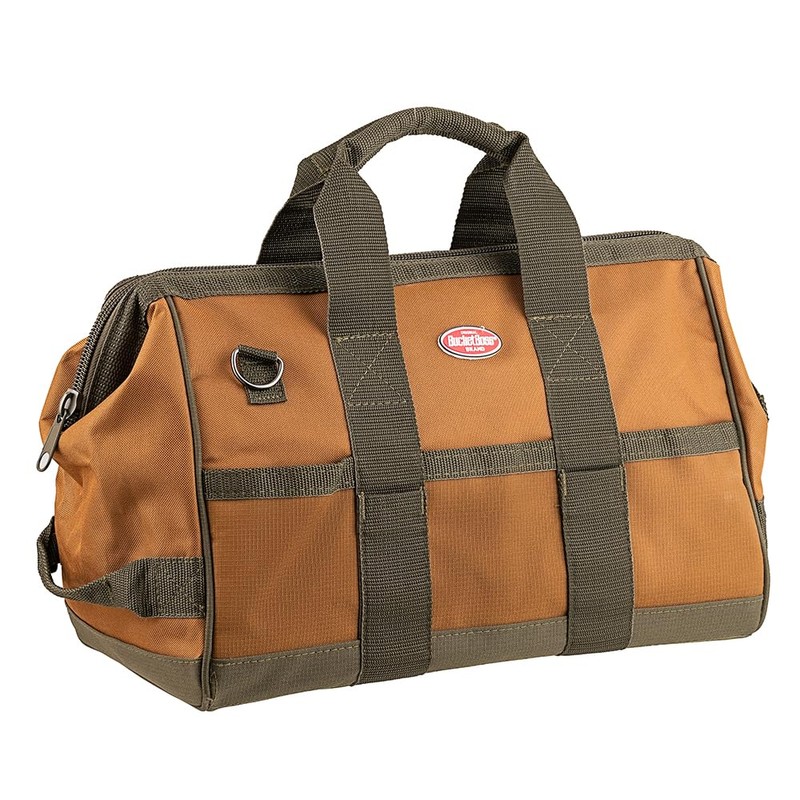 Bucket Boss Gatemouth 16 Tool Bag in Brown, 60016, 15