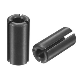 sourcing map Router Collet Driver Adapter Convert 12.7mm (1/2") to 6mm for CNC Engraving Milling Bit Woodworking Carving Machine 2pcs