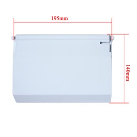 OemClima Pool skimmer weir gate assembly 1pc skimmer flapper for above ground pool inground flapper door flap with foam universal