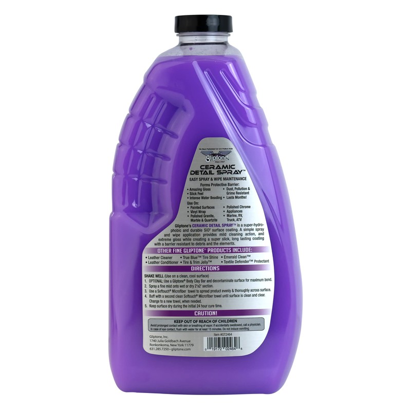 Gliptone Ceramic Detail Spray, Intensifies Gloss, Long Lasting Surface Coating