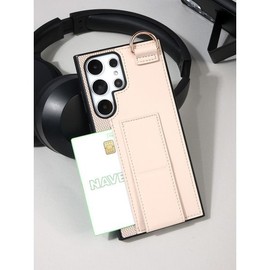 Design Skin (신세계김해점)( 갤럭시 폴드7 ) 그립스탠드 포켓 바타입-블랙 ITM52632 (SGS Gimhae Branch) (Galaxy Fold 7) Grip Stand Pocket Type - Black ITM52632