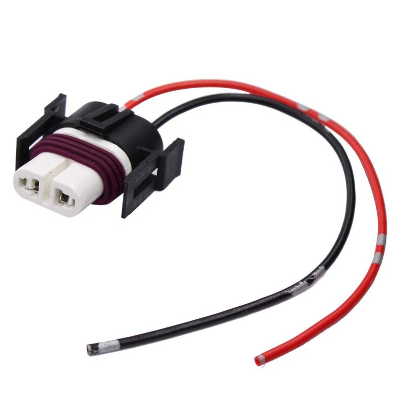 YUNPINGCAR H11 High Temperature Ceramic Headlight Plug Connector Wiring Harness