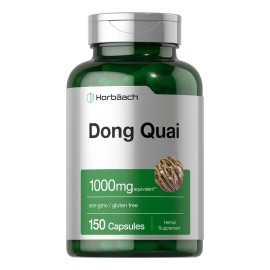 Dong Quai Cápsulas Apoyo Para La Menopausia 150 Unidades.