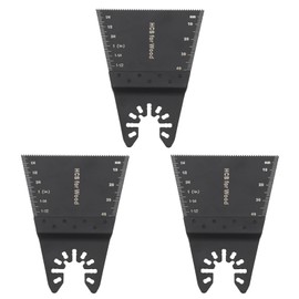 Briny River 3Pcs 90x68mm Multitool Oscillating Saw Blades for Cutting Hardwoods Drywall Plastics Non-Metallic Materials