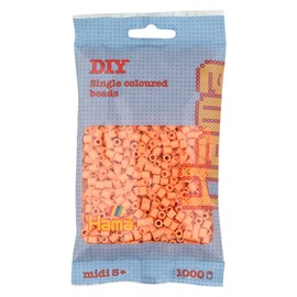 Hama Midi: Bag of 1000 Beads Apricot Light