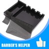 Barber Clipper Tray, Barber Clipper Organizer with 4 Notches, Clipper