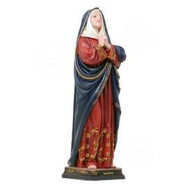 ValuueMax Our Lady of Sorrows Statue, Finely Detailed Resin, 12 Inch Tall Figurine #VM-27635, Multicolor