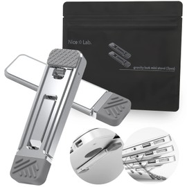 Nice Lab. Stick On Type Ultralight Laptop Stand Foldable Computer Stand
