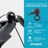 CONTEC Diamond Bing Bike Bell with Handlebar Clamp 22.2mm Diameter