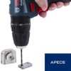 Apecs Magnetic Door Stopper Door Holder with Spring-Loaded Buffer for