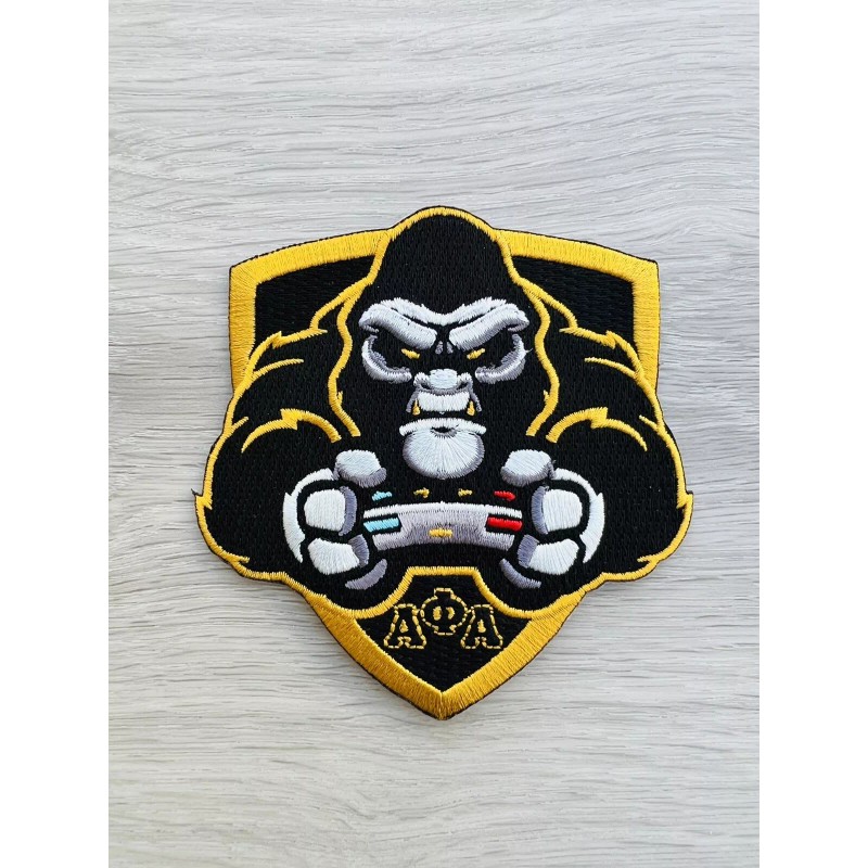 Unbranded 4"  Alpha Iron on/Sew on Patch, Embroidered Patch, #P-4204