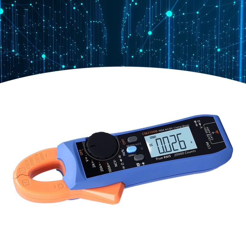 Bluetooth Clamp Multimeter Digital AC DC Current Voltage Meter with