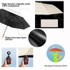 erised's bifrost Compact Folding Umbrella Nordic Style Wood Handle Coating