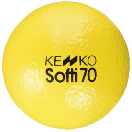 Nagasekenko Kenko Soft Ball 70 Yellow 1 Dozen (12 Pieces) S70 Yellow 2.8 inches (70 mm)