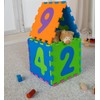 Playshoes Soft Number Jigsaw Puzzle Play Mat (Multi-Coloured)