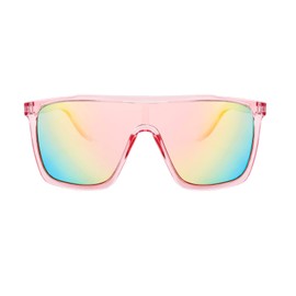 FEISEDY Kids Sunglasses for Girls Fashion Cute Boys Teenagers Glasses One Piece UV400 B2812