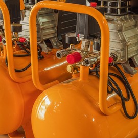 M METERXITY Air Compressor Valve Control Equipment Pneumatic Fitting for Low Amount Pressure Reducing Applications 1/4BSP Male Thread Red Gold