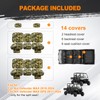 BORDAN UTV Waterproof Seat Cover for Can-Am Defender MAX 2018-2024/MAX