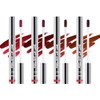 Set De 4 Delineadores De Labios Despegables, Brillo Labial Rosa